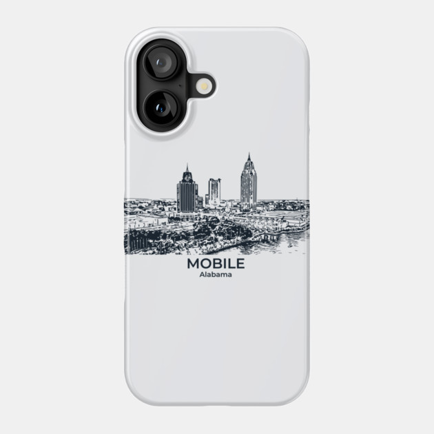 Mobile - Alabama Phone Case by Lakeric