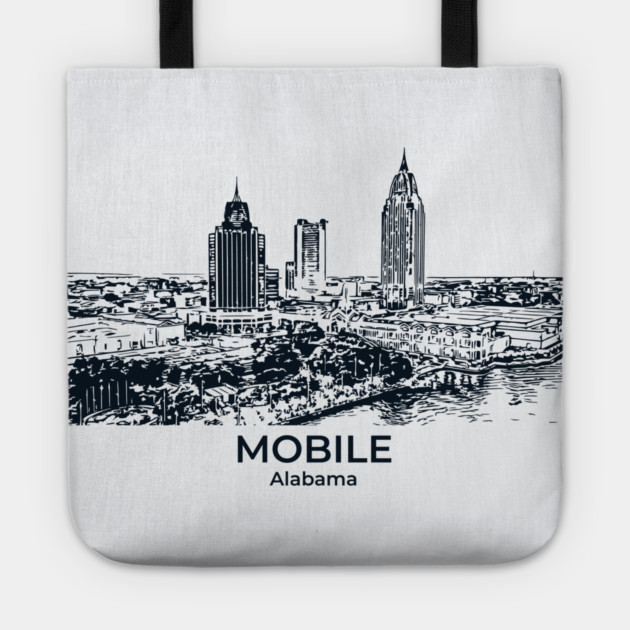 Mobile - Alabama Tote by Lakeric