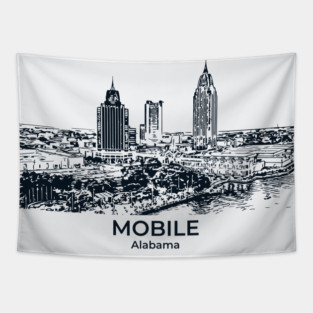 Mobile - Alabama Tapestry