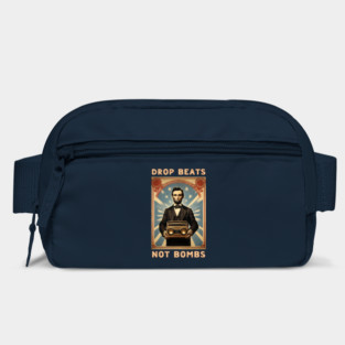 Drop Beats Not Bombs Anti-War Abraham Lincoln Bag