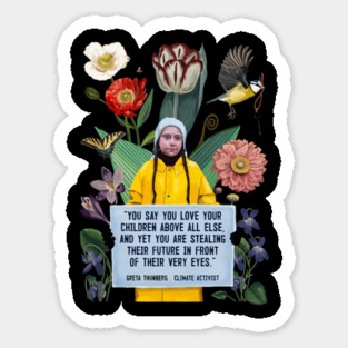 Greta Thunberg - Climate Activist Sticker