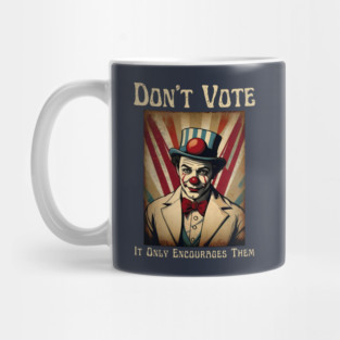 Funny Election 2024 Vintage Clown Mug