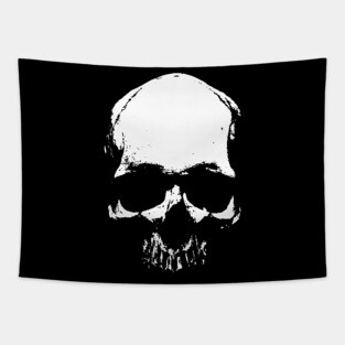 Human skull Tapestry
