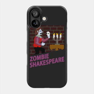 Zombie Shakespeare - Lost Video Game Archives Phone Case