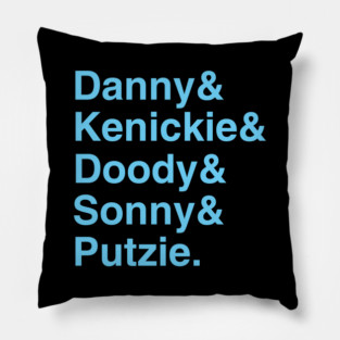 Rydell Guys List Pillow