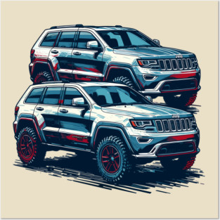 Jeep Grand Cherokee Posters and Art