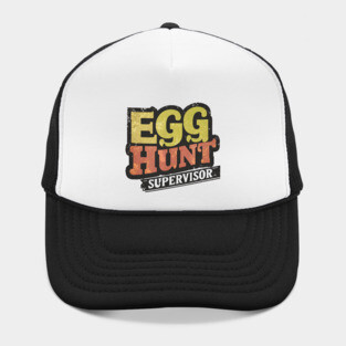 Egg Hunt Supervisor – Funny Easter Family Humor Gift Graphic Hat