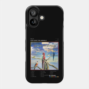 Alex G - God Save The Animals Tracklist Album Phone Case