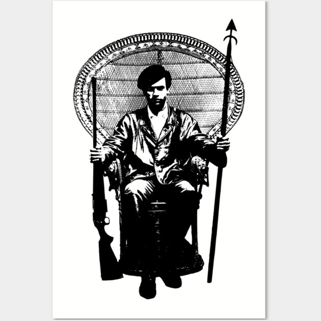 Huey Newton Wall Art by UrbanLifeApparel