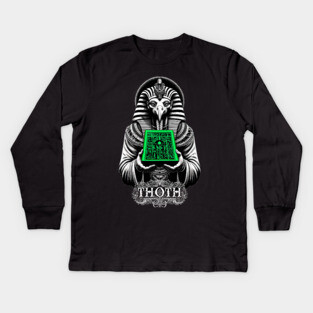 The Emerald Tablet Of Thoth Kids Long Sleeve T-Shirt