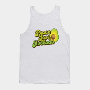 Peace Love Avocado Tank Top