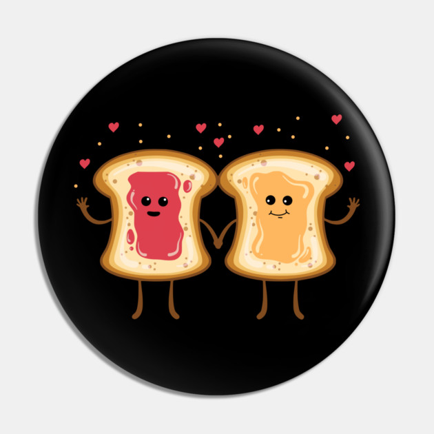 National Peanut Butter & Jelly BFFs Pin by HolidayBug