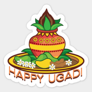 Happy Ugadi Sticker