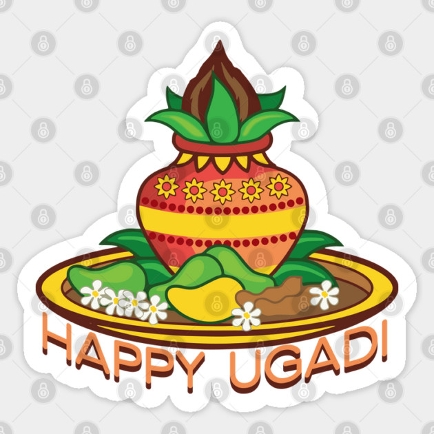 Happy Ugadi Sticker by HolidayBug