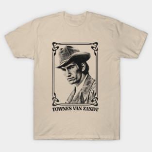 Townes Van Zandt • • Retro Aesthetic T-Shirt