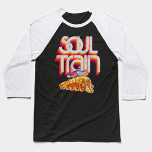 Soul Train Logo Worn Baseball T-Shirt