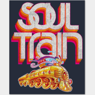 Soul Train Logo Worn Posters and Art