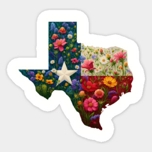 Texas Wildflowers - Texan Nature Magnet