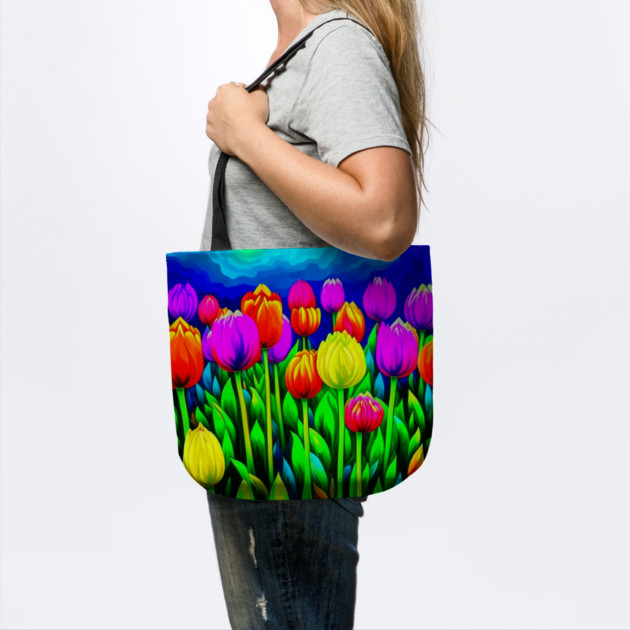 Tulips Van Gogh Style by HolidayBug