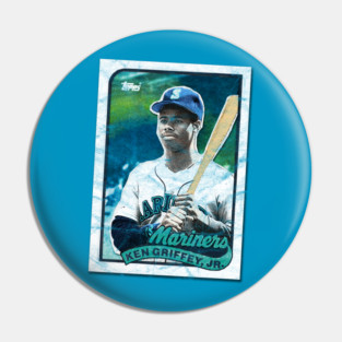 Griffey #41T Remixed Pin