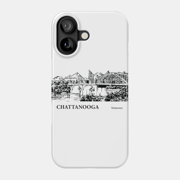 Chattanooga Tennessee Phone Case by Lakeric