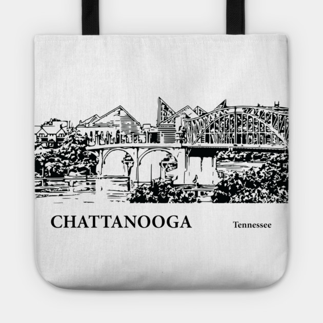 Chattanooga Tennessee Tote by Lakeric