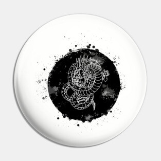 Dragon's moon V.2 Pin