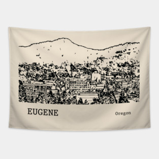Eugene Oregon Tapestry