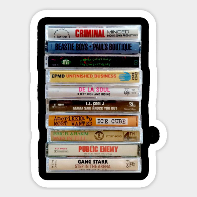 90s Hip Hop Underground tapes Magnet by UrbanLifeApparel