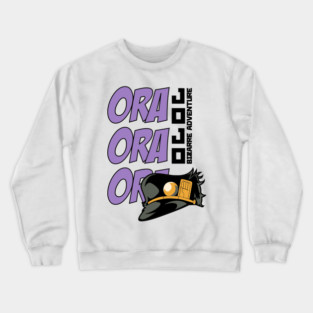 JoJo's Bizarre Adventure - Ora Ora Ora Jotaro Crewneck Sweatshirt