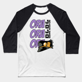 JoJo's Bizarre Adventure - Ora Ora Ora Jotaro Baseball T-Shirt