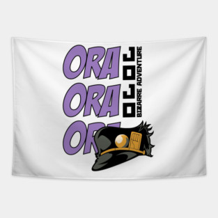 JoJo's Bizarre Adventure - Ora Ora Ora Jotaro Tapestry