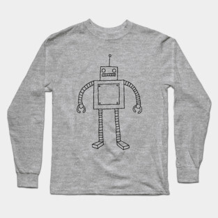Robot Long Sleeve T-Shirt