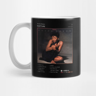 Anita Baker - Rapture Tracklist Album Mug