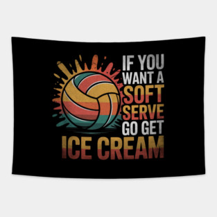 Volleyball Tapestry