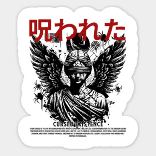 Streetwear Angel Statue Sticker
