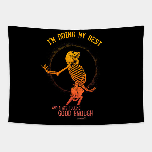 Nothing More To Give Tapestry by Tommy Devoid