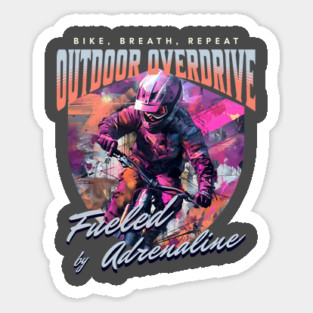 Fueled by Adrenaline, Outdoor Overdrive Magnet