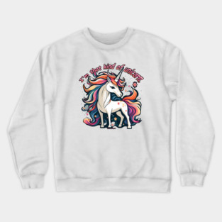 That kind of unicorn Crewneck Sweatshirt