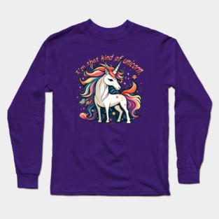 That kind of unicorn Long Sleeve T-Shirt