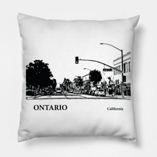 Ontario California Pillow