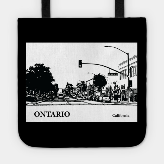 Ontario California Tote by Lakeric