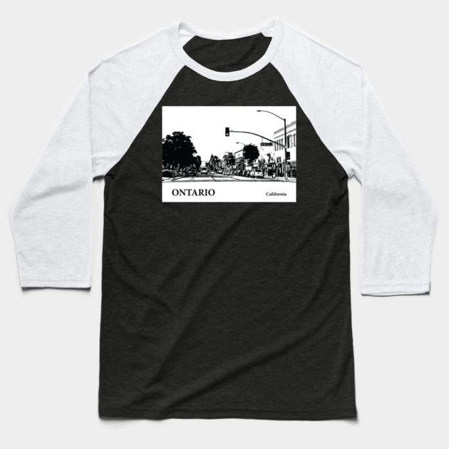 Ontario California Baseball T-Shirt by Lakeric