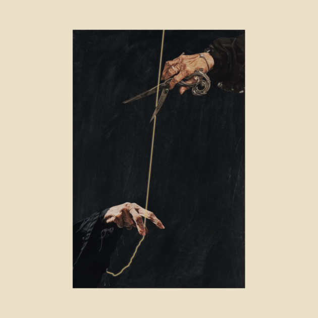 Thread of Life Ancient Greek Mythology Art Print, Ancient Greek Art ...