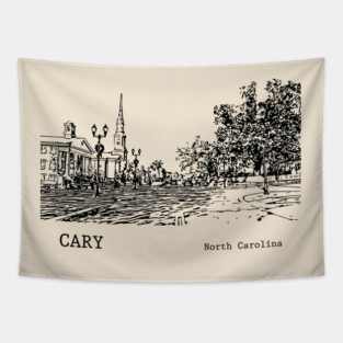 Cary North Carolina Tapestry