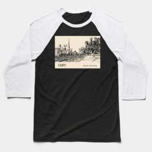 Cary North Carolina Baseball T-Shirt