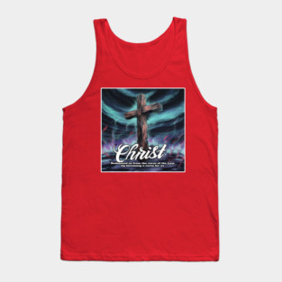 Cross of Redemption: Artistic Christian Imagery Galatians 3:13 Tank Top