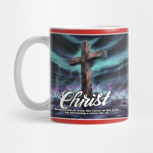 Cross of Redemption: Artistic Christian Imagery Galatians 3:13 Mug