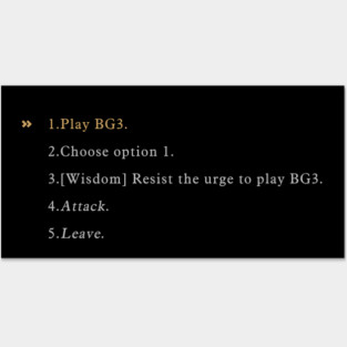 A difficult decision. Posters and Art