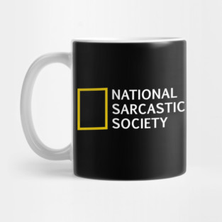 National Sarcastic Society Mug